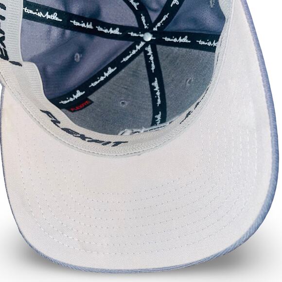 Travis Mathew Mens Flexfit Hat L/XL Gray Stretch Fit Golf Baseball Cap Active - Picture 9 of 12